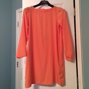 Orange dress