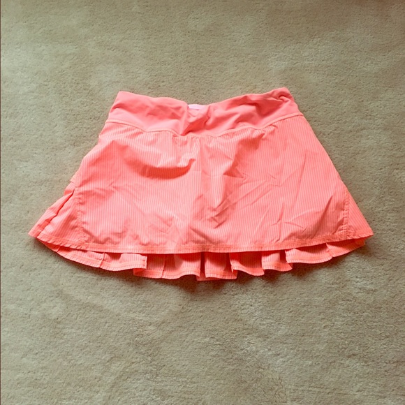 Lululemon pace setter running skirt