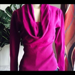 Comfy Cowl Neck Sweater EUC