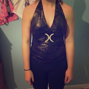 Sparkly Halter Top