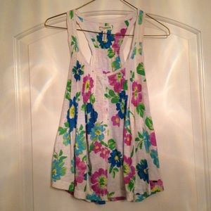 Floral Beach Tank