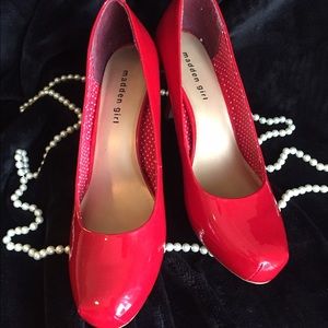 Red Madden Girl by Steve Madden High Heel Pumps