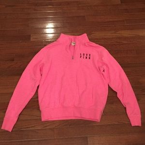 Long sleeve sweatshirt love pink