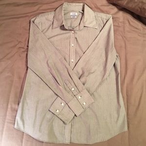 Izod No Iron Button-down Women's Dress Shirt