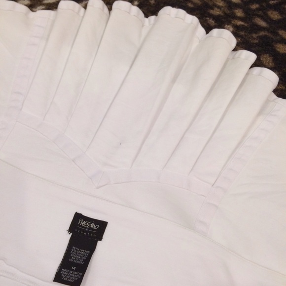 🔴SOLD🔴White Pencil Skirt • Pinup • Wiggle - Picture 3 of 3