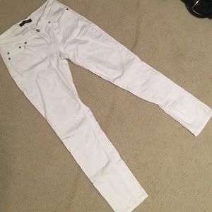 White jeans