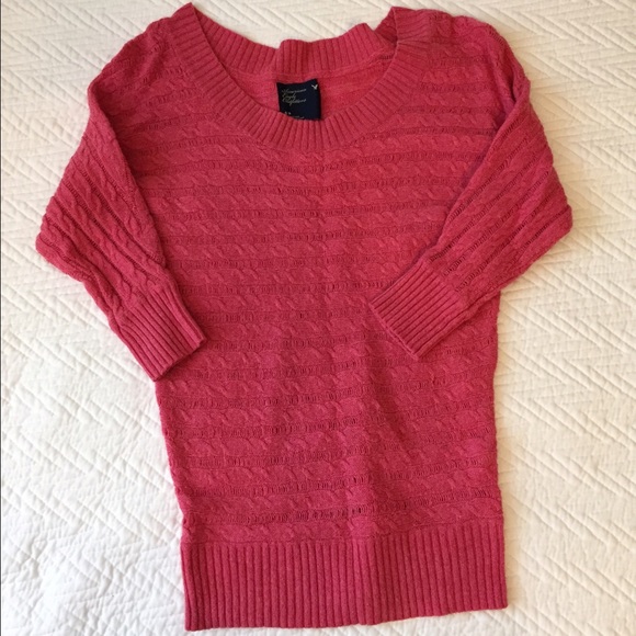American eagle off shoulder tunic sweater small - Picture 1 of 2