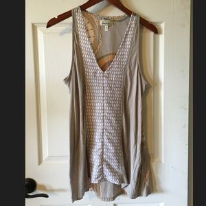 USED Sleeveless Tank Top From Anthropologie Size M