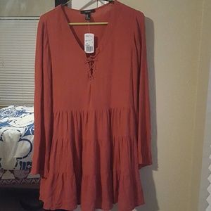 That's So 70s Burnt Orange dres!