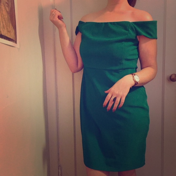 Green Cocktail Dress
