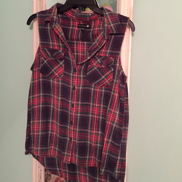 Cut-off Flannel