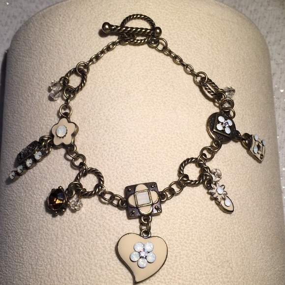 Landau Toggle Charm Bracelet
