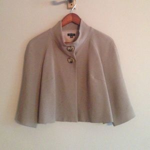 Nordstrom S&D Brand Tan Short Poncho