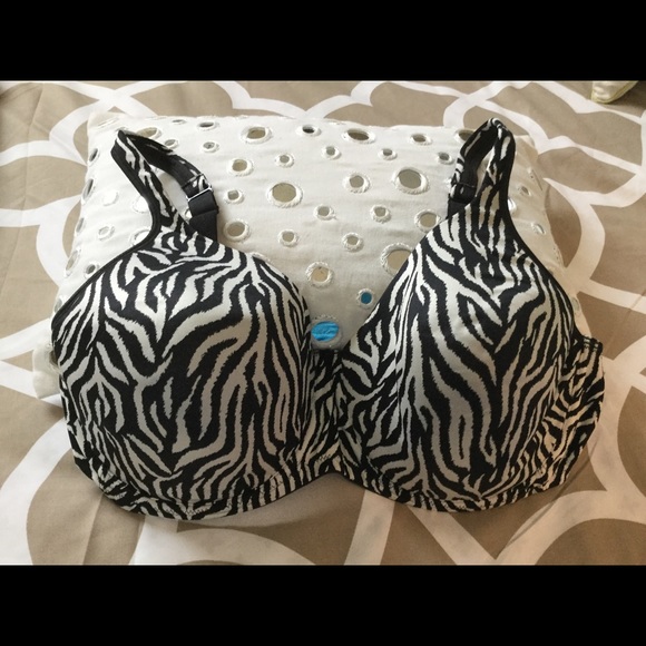 Playex 40DDD Zebra Bra