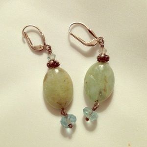 Polished Stone Earrings