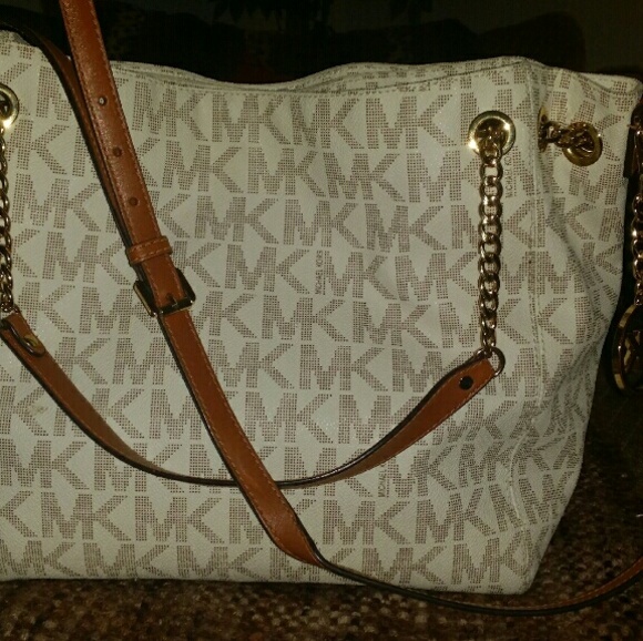 Michael Kors Large Handbag Vanilla