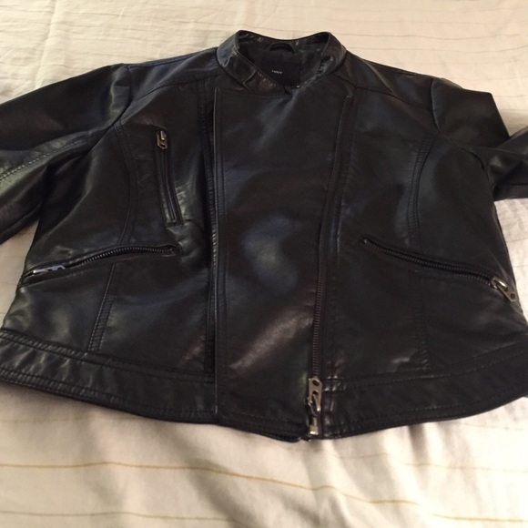 Forever 21 leather long sleeve jacket