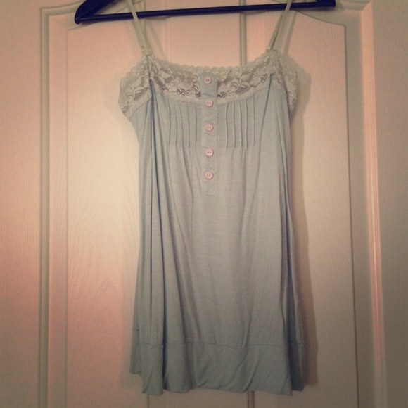Lace top cami