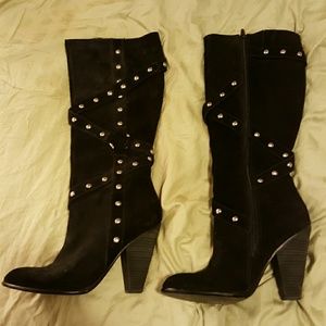 Carlos Santana tall boots