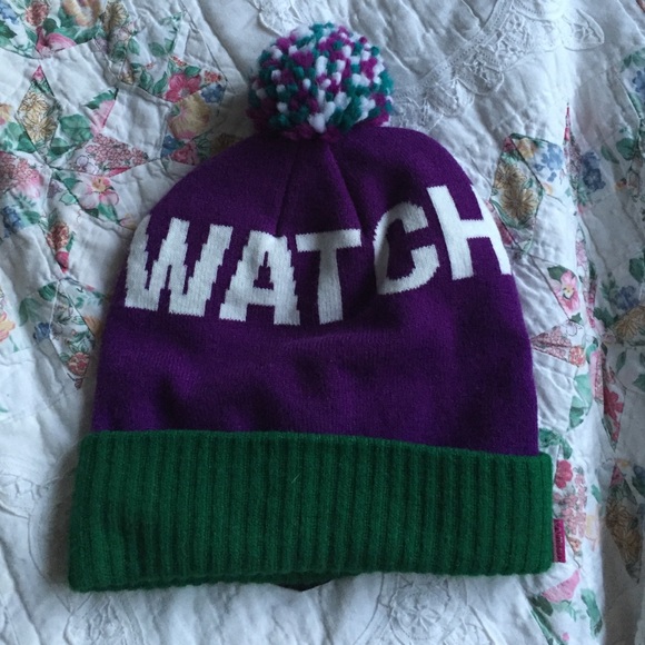 *sold* Mishka KEEP WATCH beanie - Picture 2 of 2
