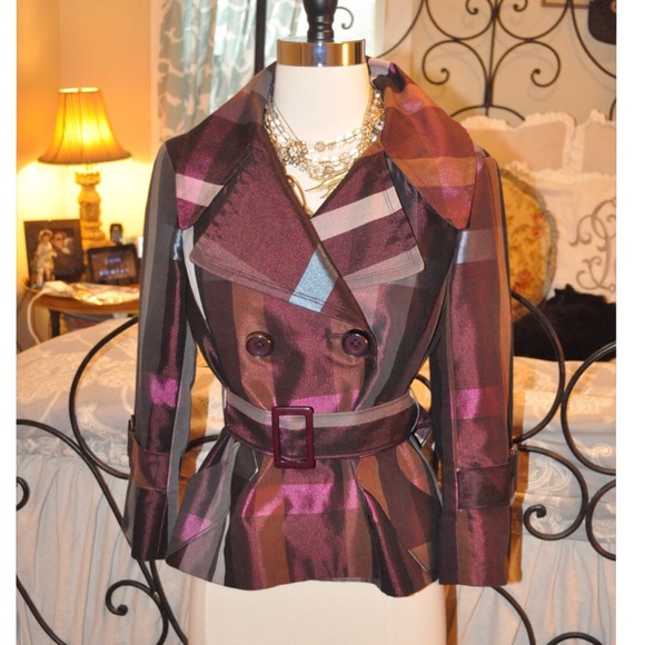 Anthropologie Jackets & Blazers - SALE Anthropologie Yoana Baraschi Plaid Jacket