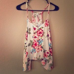 Styles for Less Hawaiian inspired crop top tank