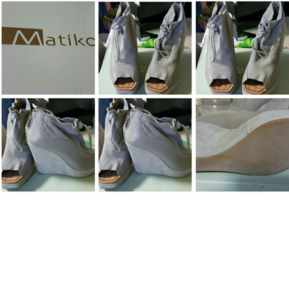 Women's Bootie wedge/platform heel NWB