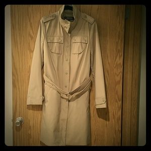 Kenneth Cole Reaction Jackets & Coats - NWT Kenneth Cole reaction khaki rain trench coat M Kenneth Cole Reaction Jackets & Coats - NWT Kenneth Cole reaction khaki rain trench coat M