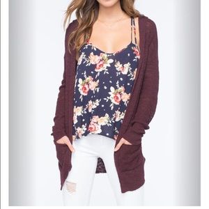 Tilly's Hooded Cardigan