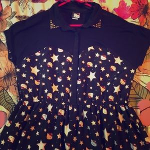 Black Hello Kitty Dress