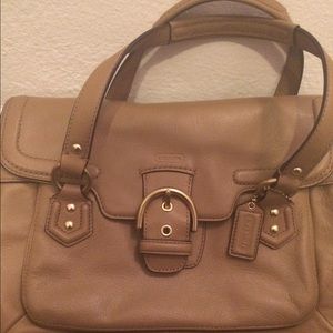 Light brown Coach bag