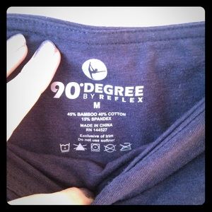 90 Degrees Bamboo/Cotton Yoga Leggings