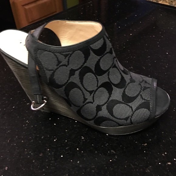 Coach Shoes - Coach wedges NWOT