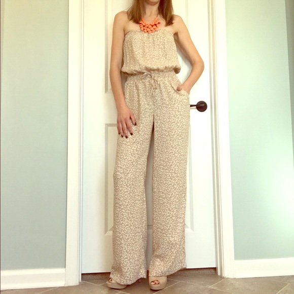 LOFT Pants - 🚫SOLD🚫 LOFT Animal print romper