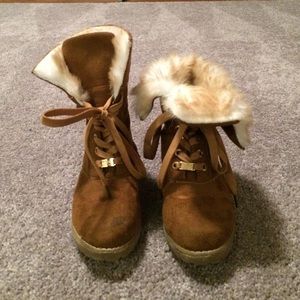 Faux Fur Lined Michael Kors Boots