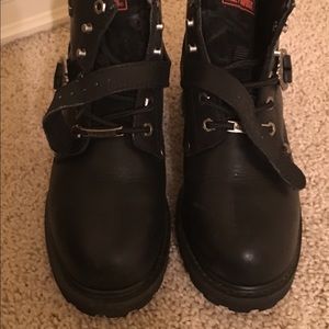 Women's Harley Davidson Leather Boots