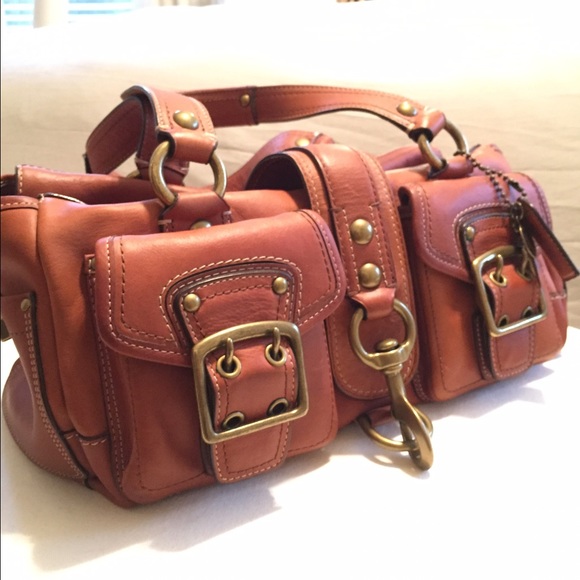 Coach Limited Addition Legacy Whiskey Satchel