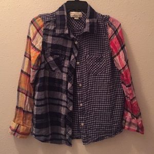 Multicolor flannel