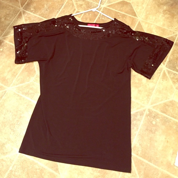 Sequin embellished tunic