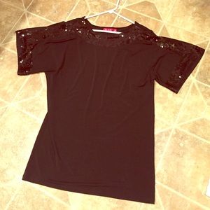 Sequin embellished tunic