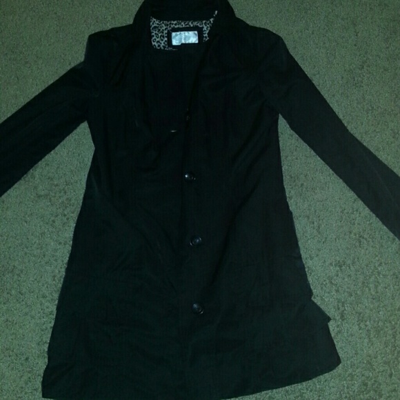 Long black dress jacket