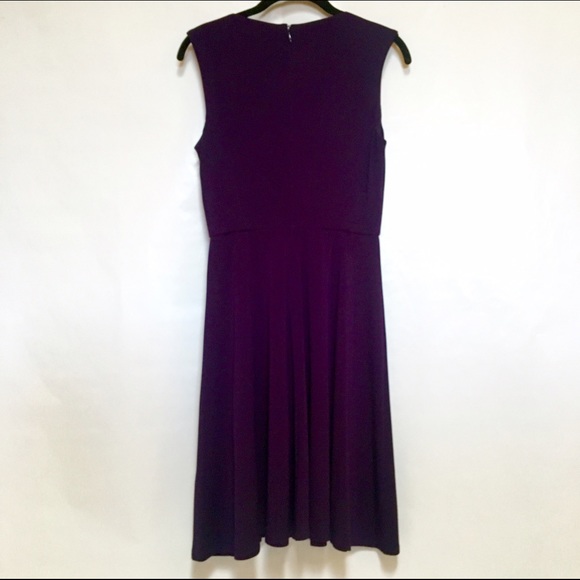 Purple Donna Morgan Cutout Dress - Picture 4 of 4