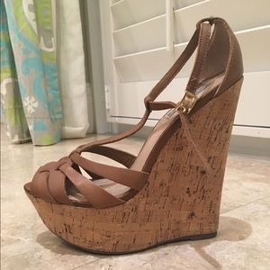 Steve Madden Capeesh Wedges, Size 7.5