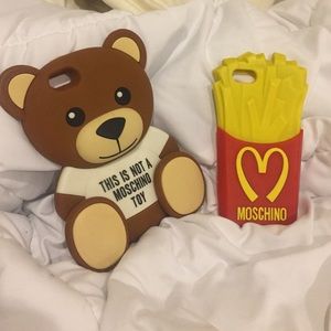 Moschino French fries iPhone cover