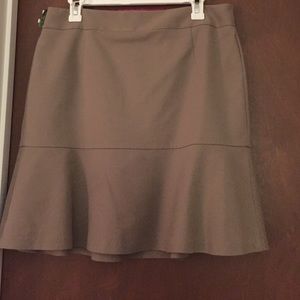 Banana Republic brown skirt
