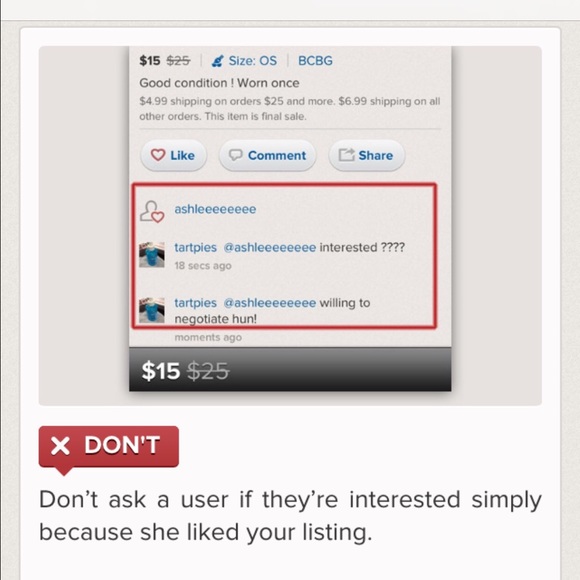 Poshmark rule - Picture 1 of 1