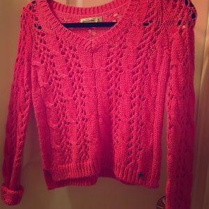 Pink sweater