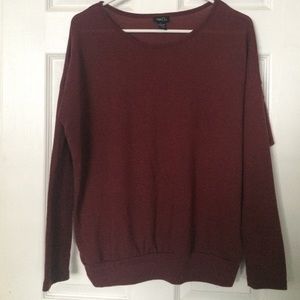 Maroon sweater