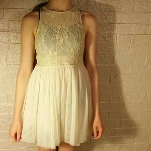 Cute cream-colored dress