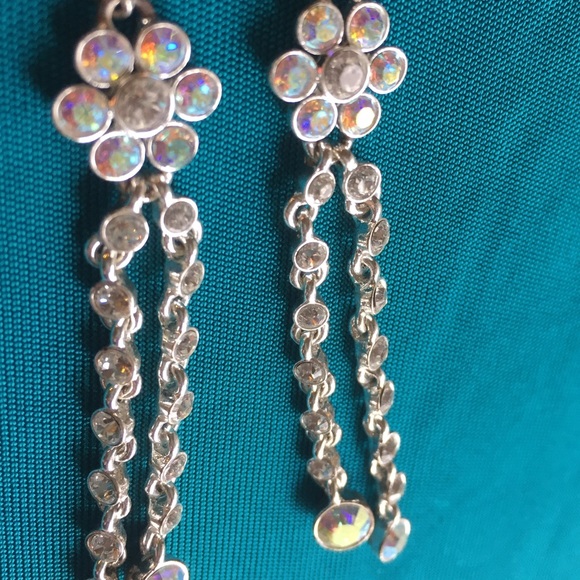 Givenchy Flower Hanging Earrings